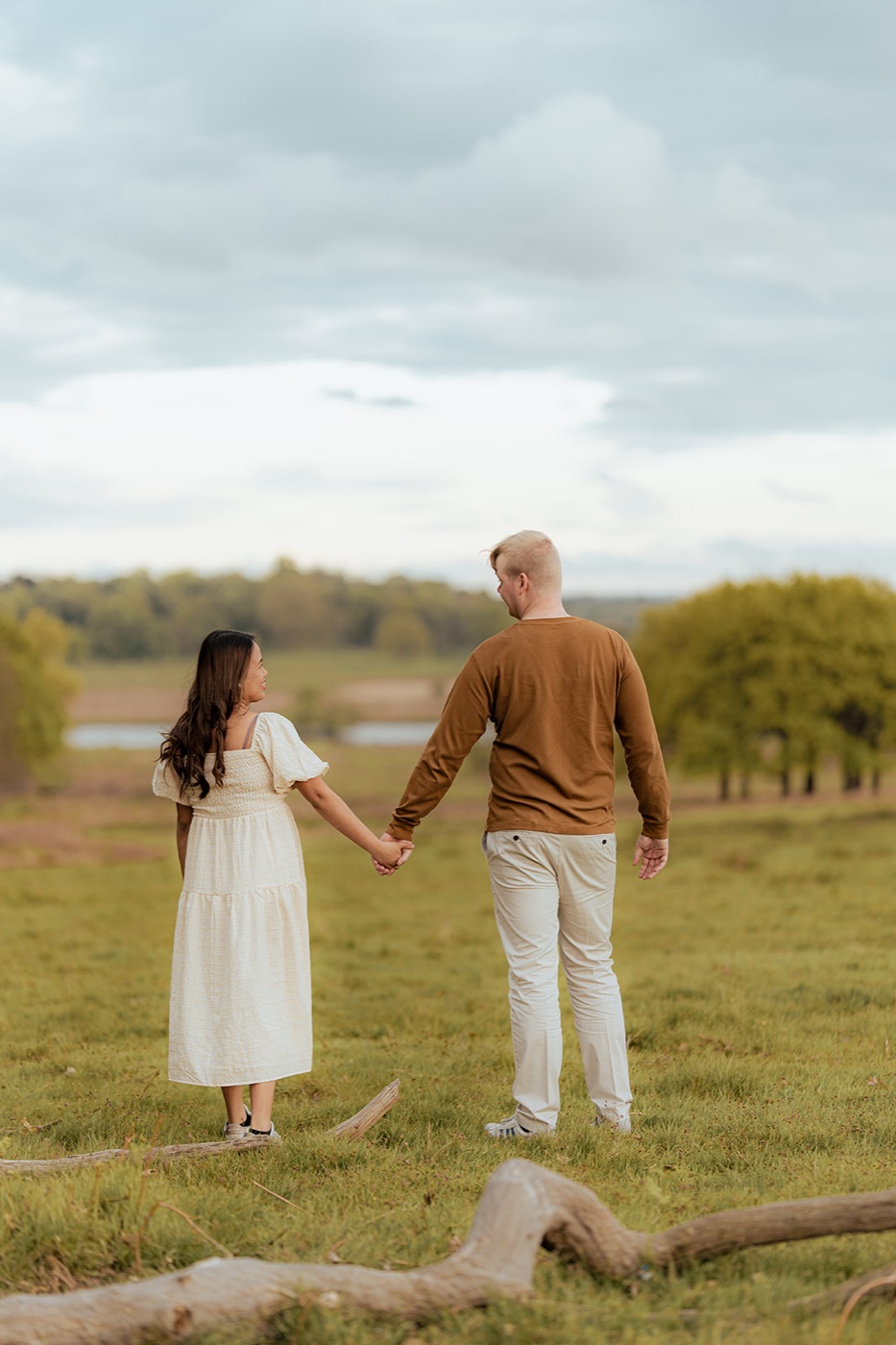 Couple portrait in a beautiful park — Evocation Photography