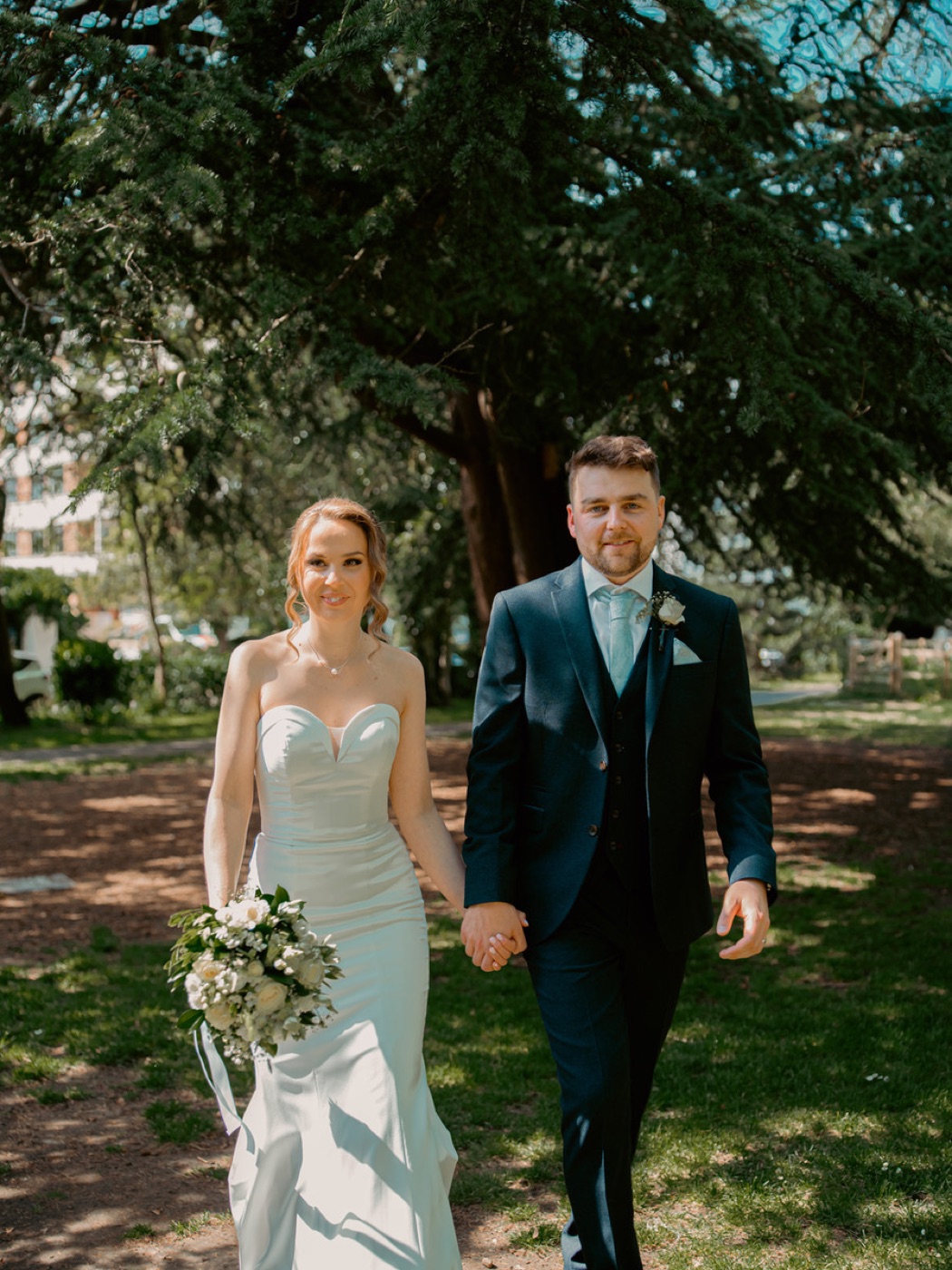 Emotional wedding moment — documentary photographer